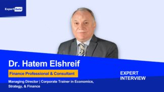 Dr. Hatem El-Shreif brings over 25 years of expertise in finance including corporate leadership, strategic consulting, and academia - interview banner