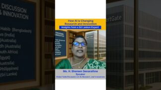 How AI Is Changing Research and Innovation – Insights from a Sri Lankan Expert